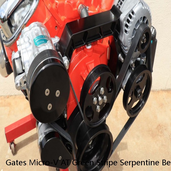 Gates Micro-V AT Green Stripe Serpentine Belt K080830 NOS