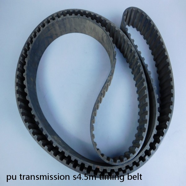 pu transmission s4.5m timing belt #1 image