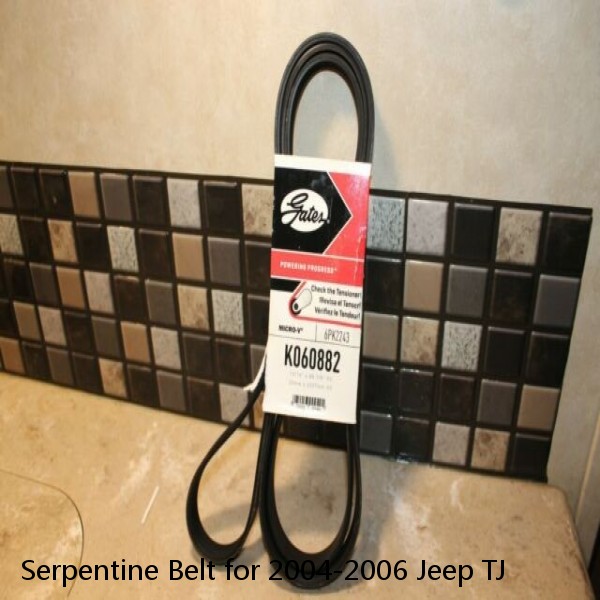 Serpentine Belt for 2004-2006 Jeep TJ #1 image