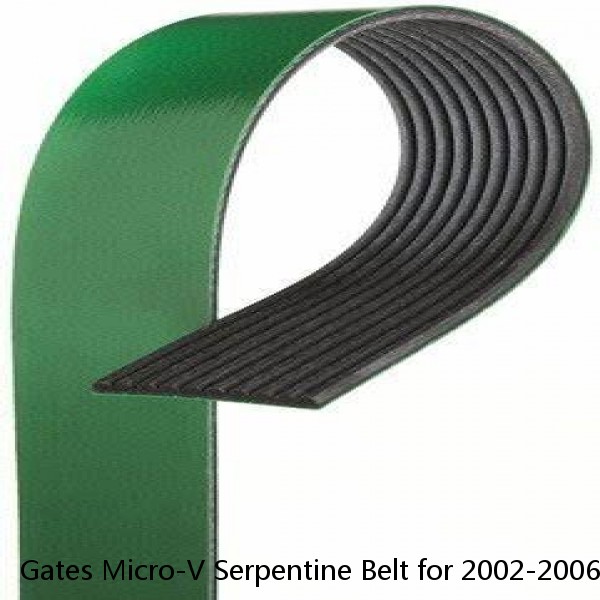 Gates Micro-V Serpentine Belt for 2002-2006 Toyota Camry 2.4L L4 Accessory ml #1 image